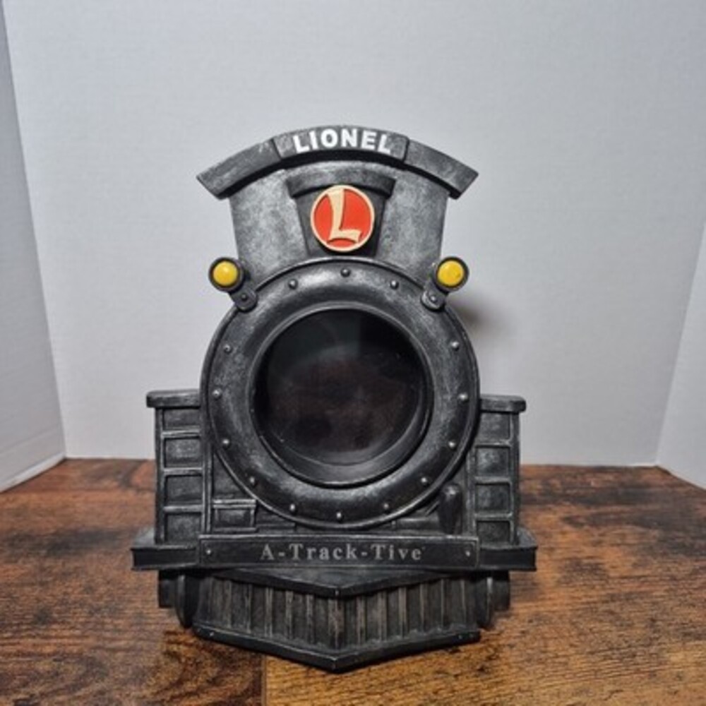 Lionel Train Metal Picture Frame  2”X2” Photo  5”X 6.5” A Track Tive Official